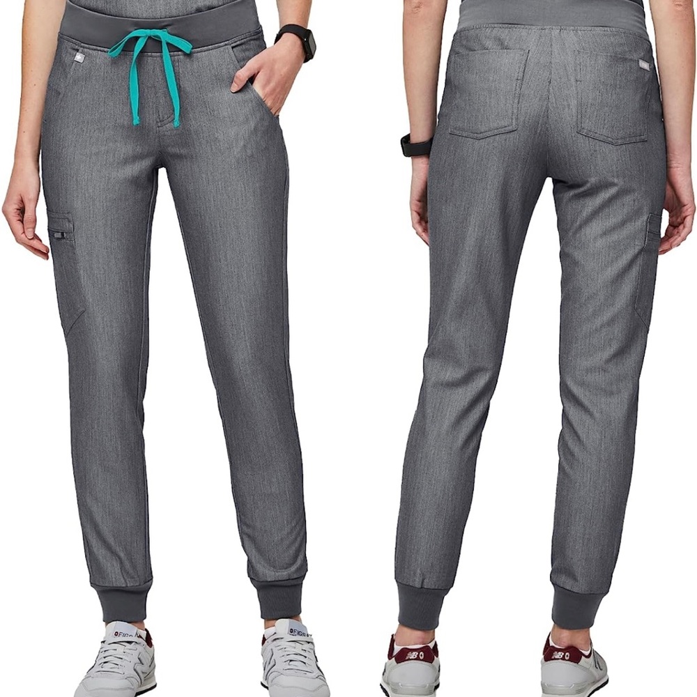 Figs Zamora jogger scrub pants graphite XSP